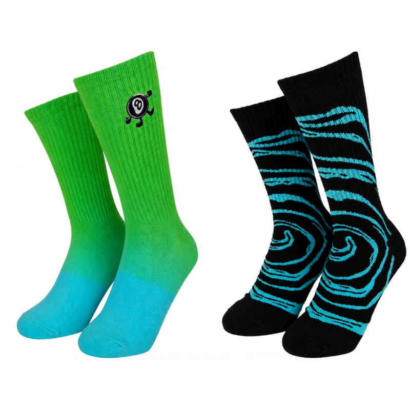 Pack Chaussettes Santa Cruz Winkowski Vertigo x2