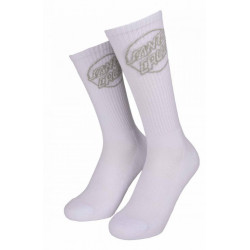 Santa Cruz Salba Eyes Socks 2 Pack Black & White