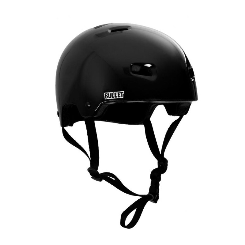 Bullet x Santa Cruz Screaming Hand Youth Helmet Gloss Black 49-54cm