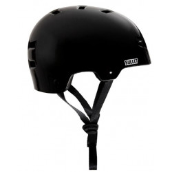 Bullet x Santa Cruz Screaming Hand Youth Skate Helmet Gloss Black 49-54cm