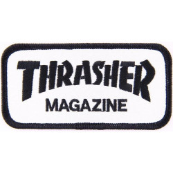 Thrasher Magazine Embroidered Iron-On Patch 4"