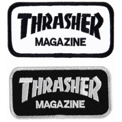 Thrasher Magazine Embroidered Iron-On Patch 4"