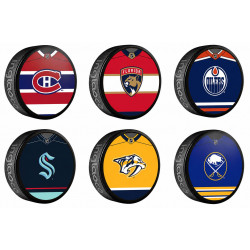 Palet NHL Inglasco Maillot – Rondelle Officielle Hockey Joueur