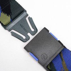 Arcade Brushstroke Black Cobalt Belt