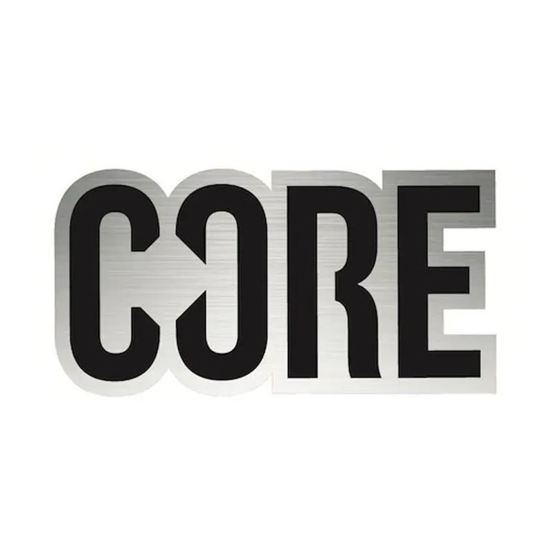 Autocollant CORE Chrome Foil Classic 21cm