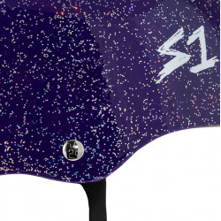 S1 Lifer Glitter Purple Helmet Skate BMX Scooter