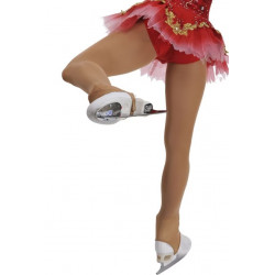 Collant Patinage Artistique Pridance 517 Stirrup Covering Tight Nude 90 Deniers Thermique