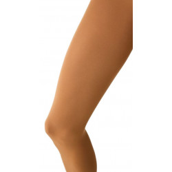 Collant Patinage Artistique Pridance primavera 519/50 Nude Microfibre 50 Deniers Avec Pied