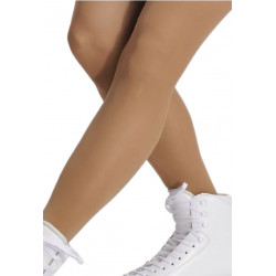 Pridance 519/50 Nude Footed Figure Skating Tights 50 Denier Microfiber