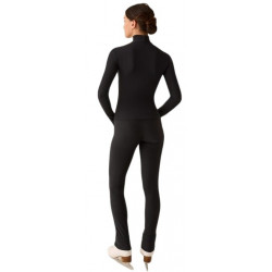 Primavera 311 Thermal Figure Skating Pants for Children with Rhinestone Effect