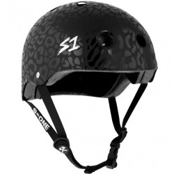 Casque S1 Lifer Black on Black Leopard Matte Double Certification