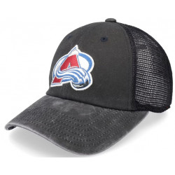 Casquette Colorado Avalanche Raglan Bones Black American Needle