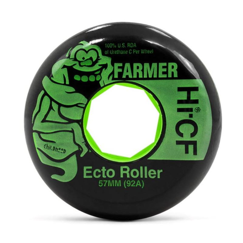 Red Eye Chris Farmer Ecto Roller 57mm 92A Roues Roller Agressif Pack de 4