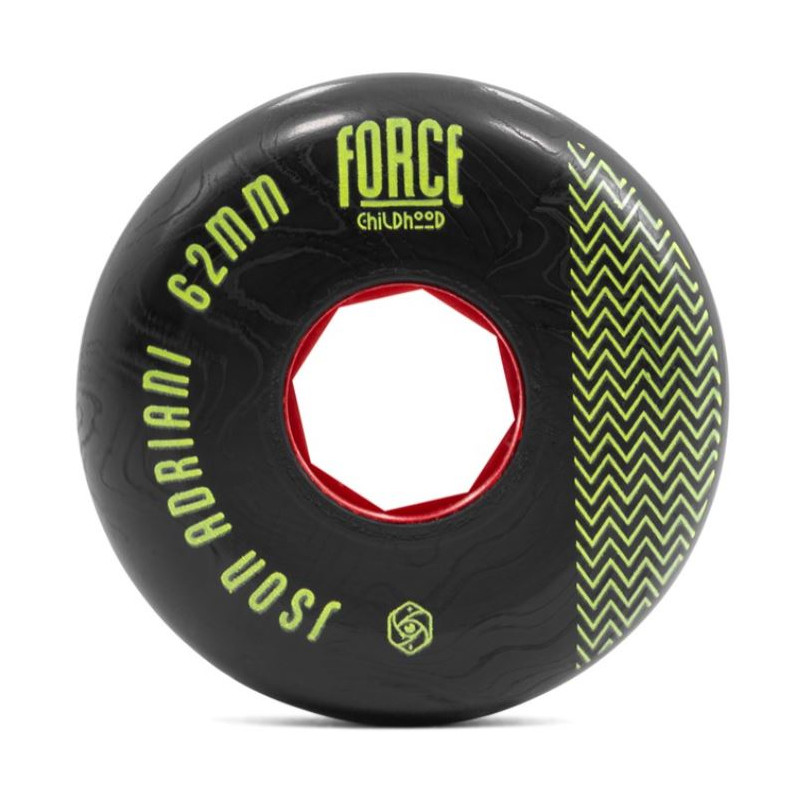 Red Eye Jason Adriani 62mm 91A Pack de 4 Roues Roller Freestyle