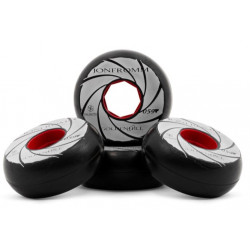 Red Eye Jon Fromm 59mm 90A Freestyle Inline Wheels 4 Pack