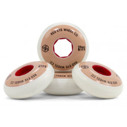 Red Eye Team Freestyle Inline Wheels 59mm 90A White 4-Pack