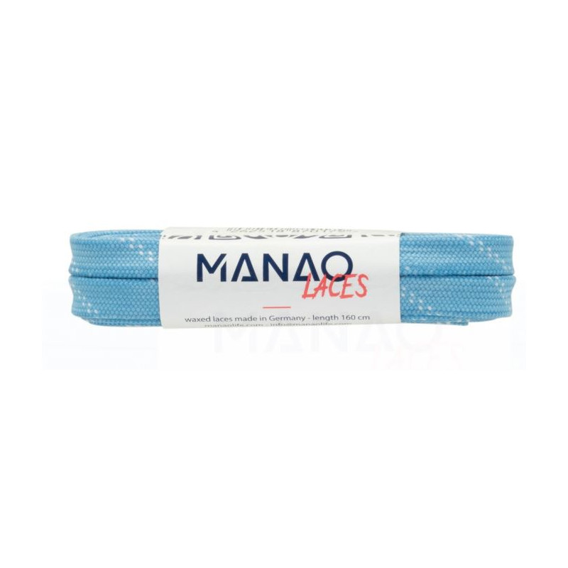 MANAO LACES 160 cm - Waxed Performance Laces for Speed Skating Boots