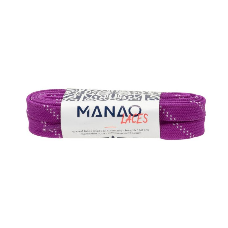 MANAO lacets cirés 160 cm - haute performance