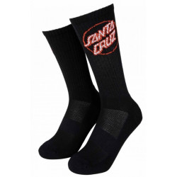 Chaussettes Santa Cruz Partial Dot Noires 42-45