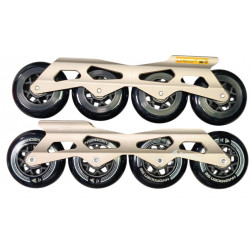 Train roulant Rollerblade 4x90mm Hydrogen SE 90mm 85A SG9 complet