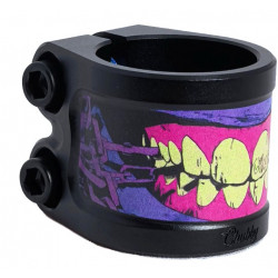 CHUBBY Gnasher Clamp Black/Purple - Freestyle Scooter Clamp