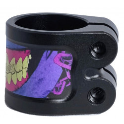 CHUBBY Gnasher Clamp Black/Purple - Freestyle Scooter Clamp