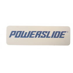 Powerslide Brand Blue Sticker 6.8 x 2 cm