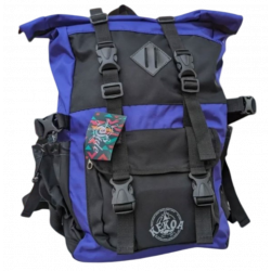 Sac à Dos Roller Kekoa Roll Top Noir Violet