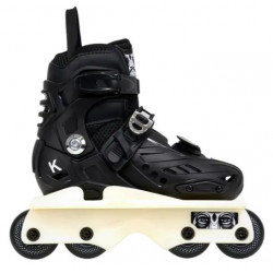 Roller Agressif Enfant Kaltik K Skate Ninja Black White Réglable