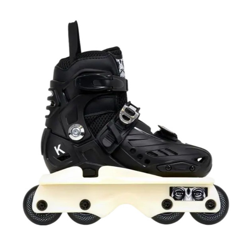 Roller Agressif Enfant Kaltik K Skate Ninja Black White Réglable