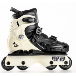 Roller Agressif Enfant Kaltik K Skate Ninja White Black Réglable