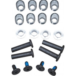 Kaltik Freestyle V2 White UFS Aggressive Inline Frames (Pair)