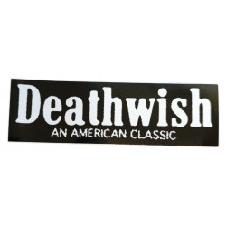 Sticker Deathwish Skateboards Black American 15,3 x 3,7 cm