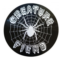 Sticker Creature Skateboards Fiend Noir & Blanc Ø 12,5 cm