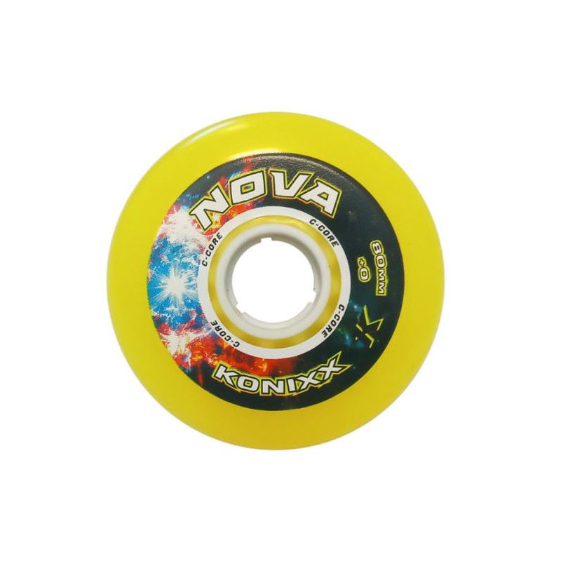 Konixx Nova Indoor Yellow Roller Hockey Wheel