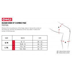 ENNUI ST Combo Pad Eugen Enin Pro – Knee & Shin Guard