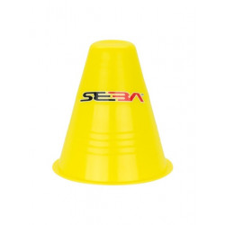Plots slalom Seba x20 – cônes double densité avec filet