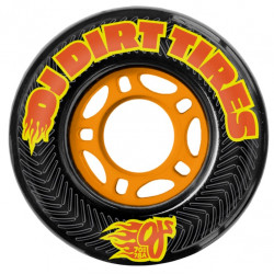 OJ Wheels Dirt Tires Thunder Juice Black 70mm 78A – Roues Skateboard x4
