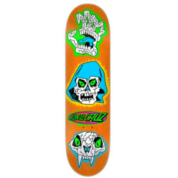 Santa Cruz Scribble Head Feelbase 7.75" x 30.25" Skateboard Deck