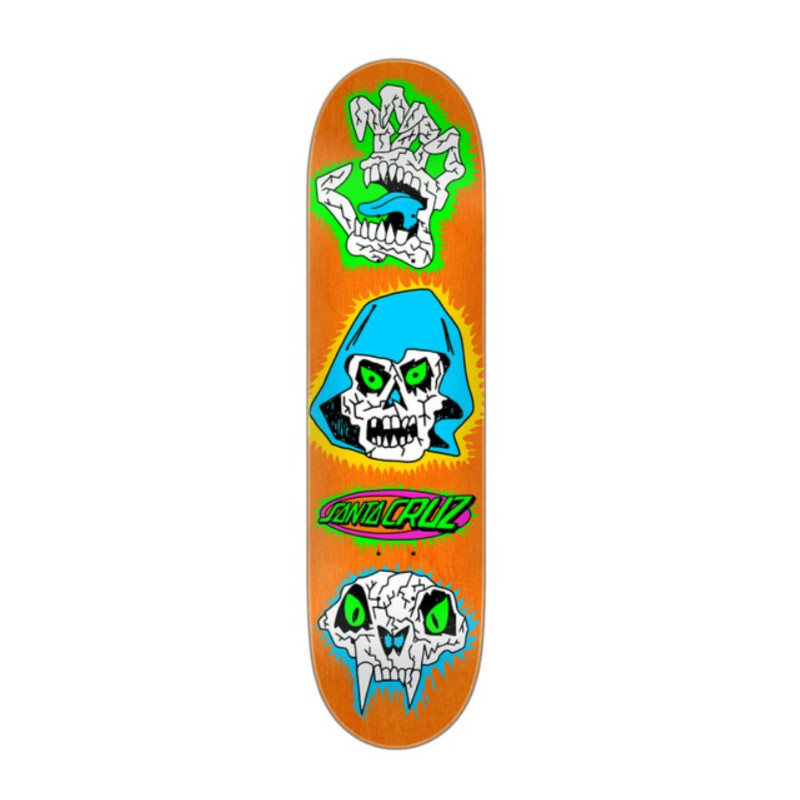 Santa Cruz Scribble Head Feelbase 7.75" x 30.25" Deck Skate