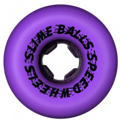 Slime Balls Bam Margera Purple 54mm 95A Skateboard Wheels – Set of 4