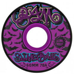 Slime Balls Bam Margera OG Black 60mm 78A Roues Skateboard – Jeu de 4
