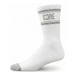Chaussettes CORE Classic Performance Crew Blanches 35-38