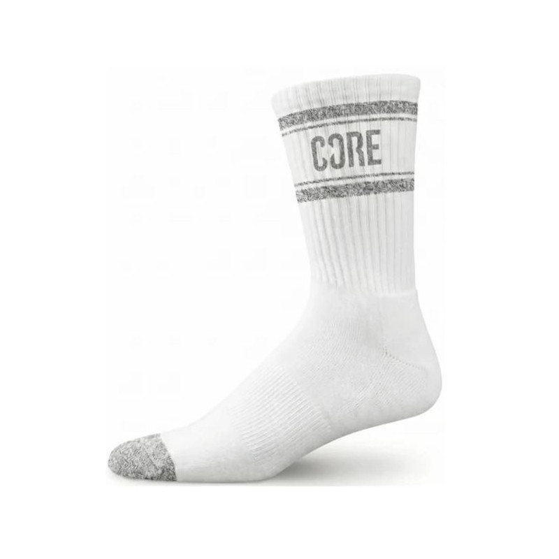 CORE Classic Performance Crew White Socks 35-38