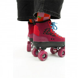 Rollers Quad Rio Roller Beats Red/Leopard