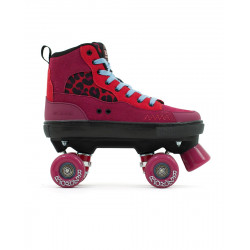 Rio Roller Beats Red/Leopard Quad Skates