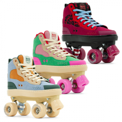 Rio Roller Beats Red/Leopard Quad Skates