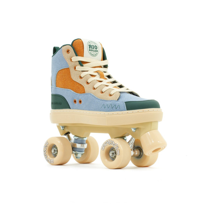 Rollers Quad Rio Roller Beats Blue/Tan