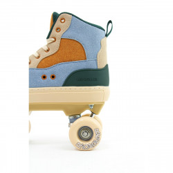 Rio Roller Beats Blue/Tan Quad Skates