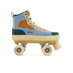 Rio Roller Beats Blue/Tan Quad Skates